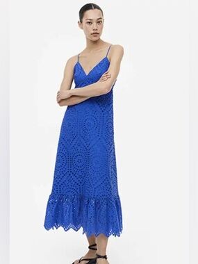 h&m kaftan dress blue H&M | Dresses | Hm Studio Collection Print Kaftan Dress